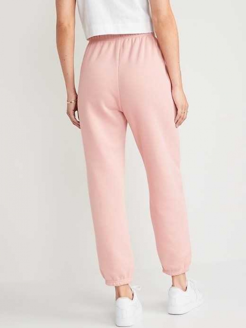 Old Navy Extra High-Waisted Logo-Graphic Sweatpants Pink | VIF524781