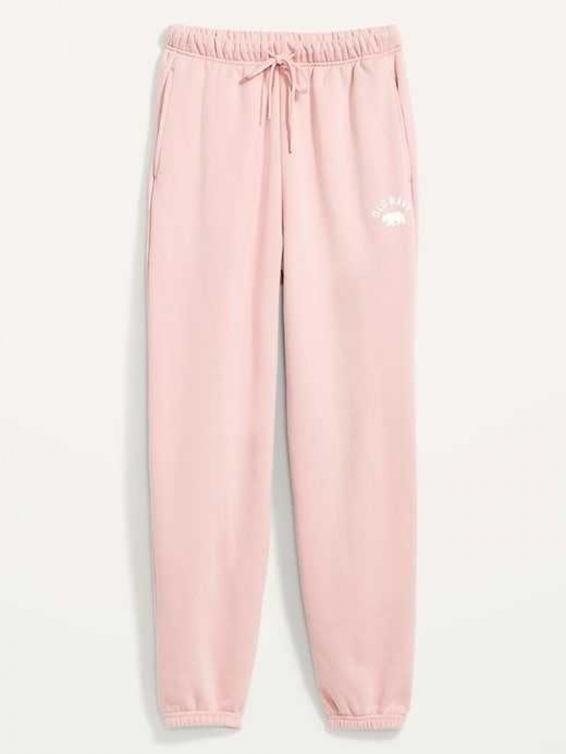 Old Navy Extra High-Waisted Logo-Graphic Sweatpants Pink | VIF524781