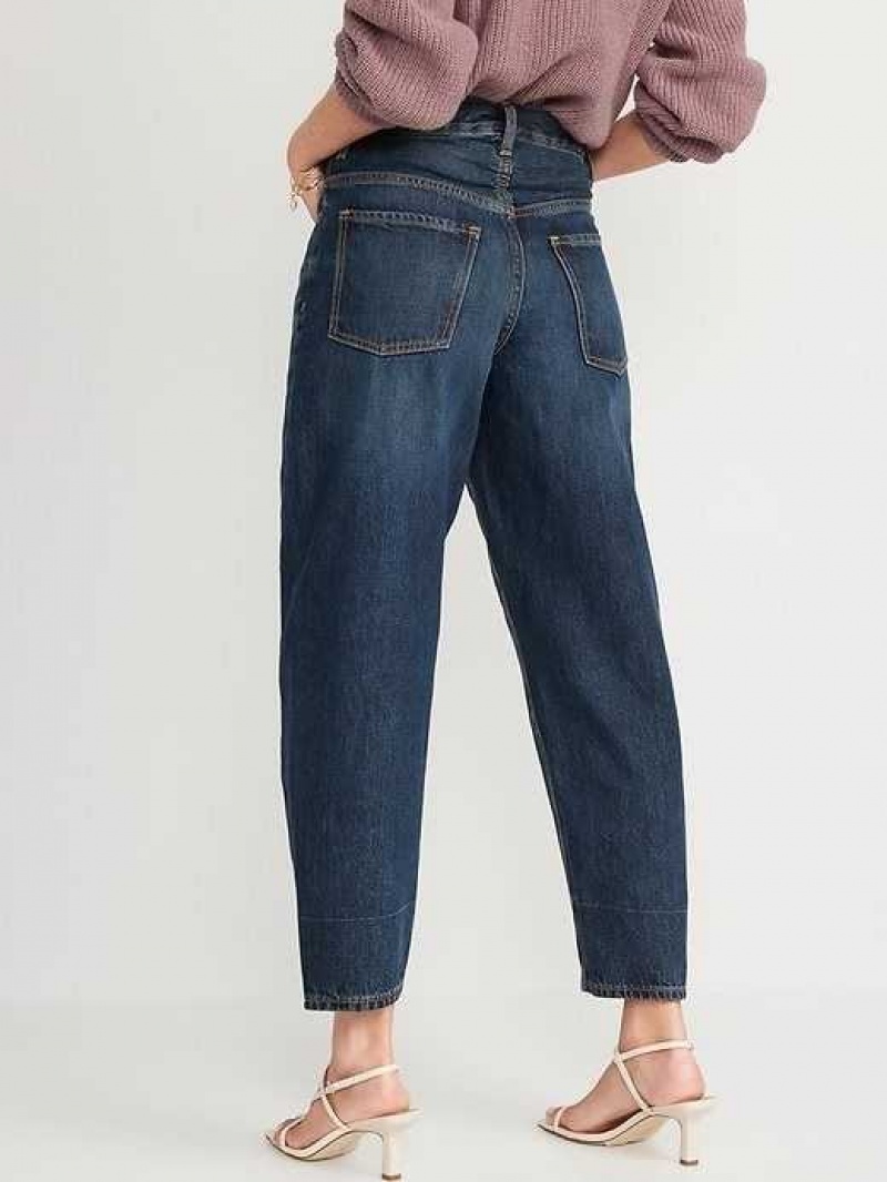 Old Navy Extra High-Waisted Non-Stretch Balloon Jeans Ali | XWD973604