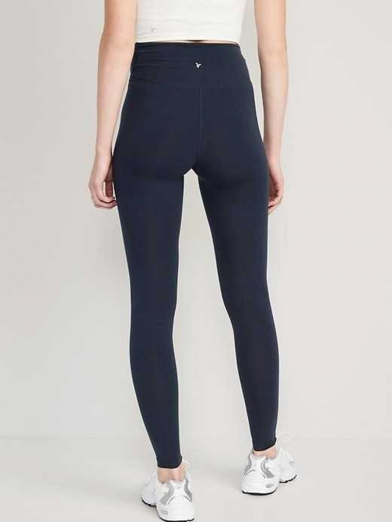 Old Navy Extra High-Waisted PowerChill Leggings Navy | JAR602418