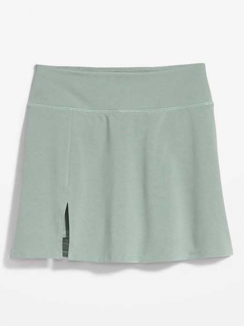 Old Navy Extra High-Waisted PowerChill Skort Rainy Season | KJW918250