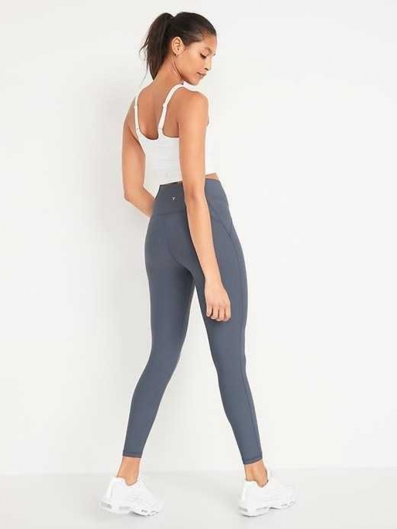 Old Navy Extra High-Waisted PowerLite Lycra ADAPTIV 7/8 Leggings Inkwell | QAT579328