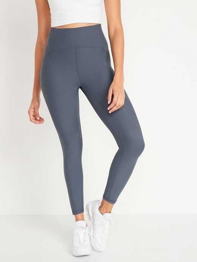 Old Navy Extra High-Waisted PowerLite Lycra ADAPTIV 7/8 Leggings Inkwell | QAT579328