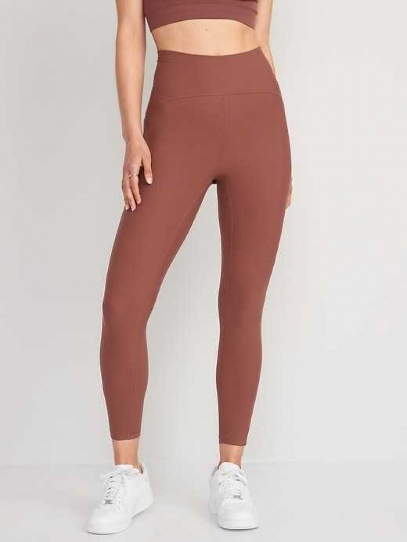 Old Navy Extra High-Waisted PowerLite Lycra ADAPTIV 7/8 Leggings Trident Maple | OSW082574