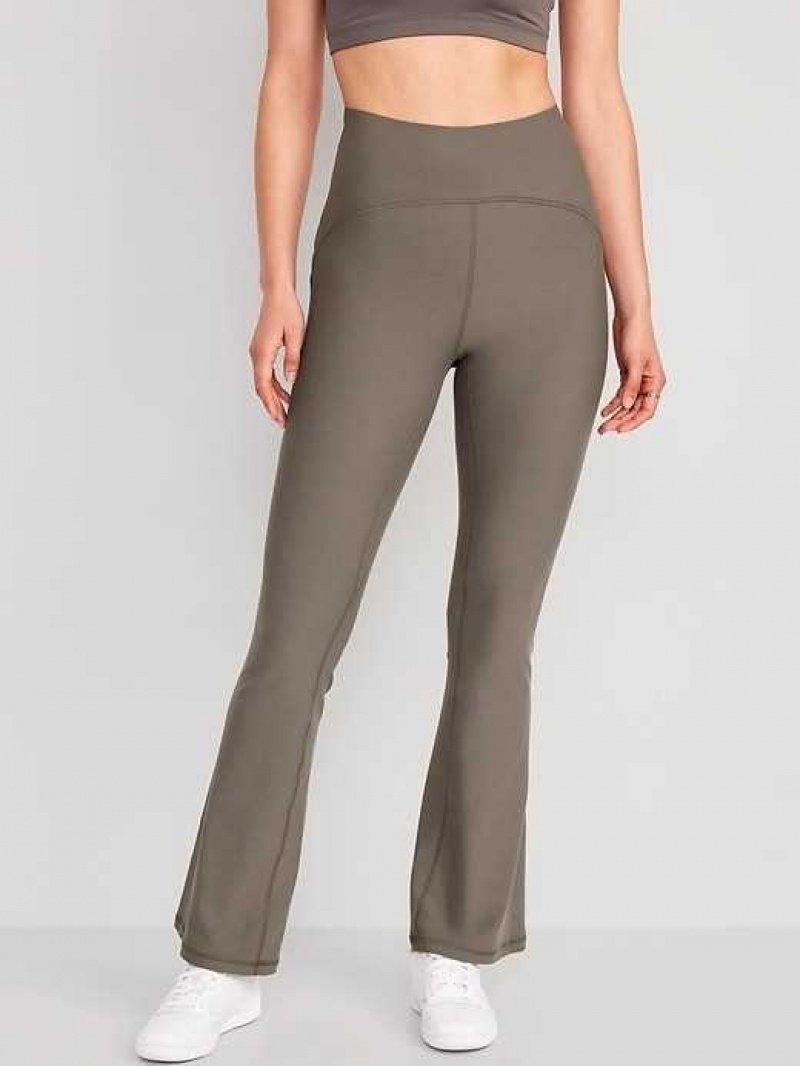 Old Navy Extra High-Waisted PowerLite Lycra ADAPTIV Flare Leggings Grey | NHL692318