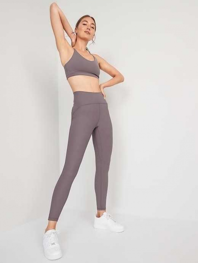 Old Navy Extra High-Waisted PowerLite Lycra ADAPTIV 7/8 Leggings Iridium | AWT013265