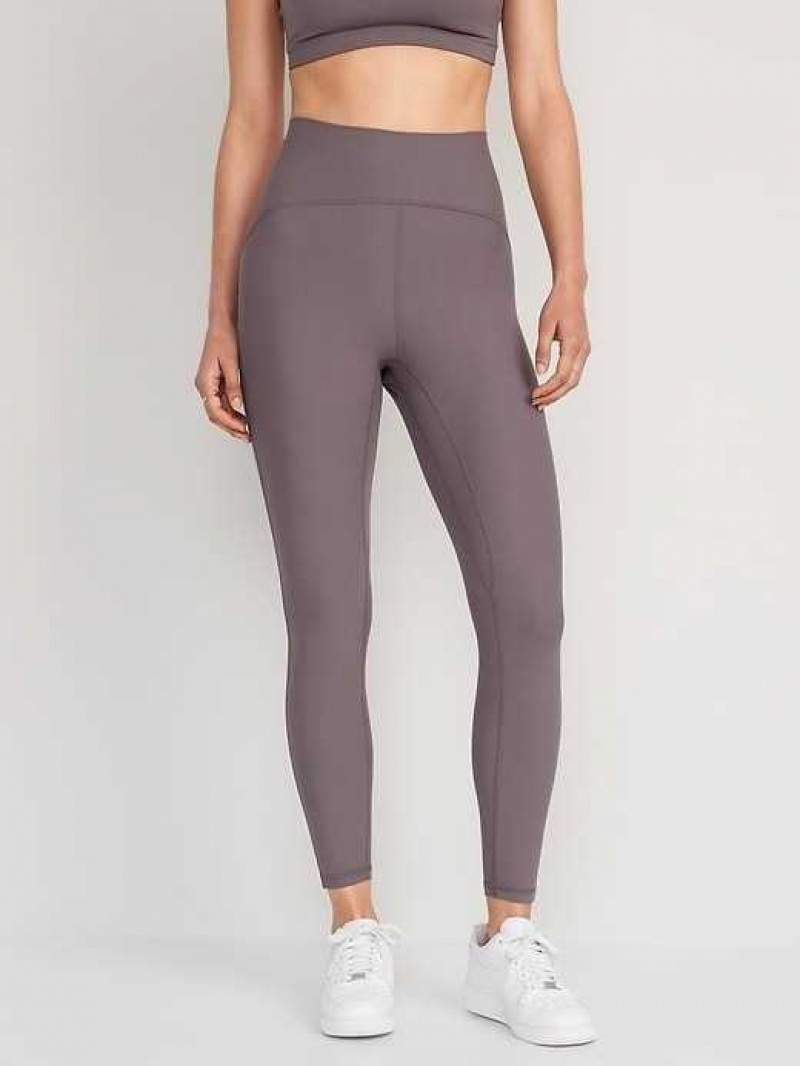 Old Navy Extra High-Waisted PowerLite Lycra ADAPTIV 7/8 Leggings Iridium | AWT013265