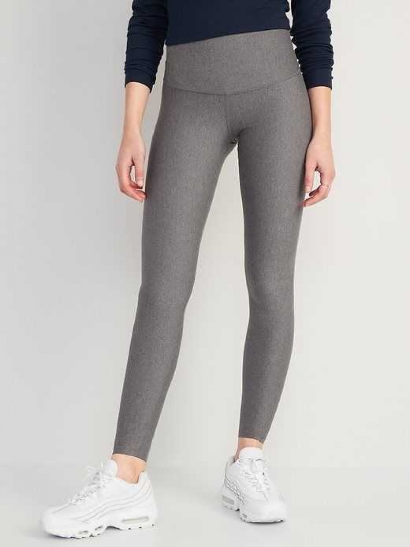 Old Navy Extra High-Waisted PowerSoft Leggings Grey | MJD169704