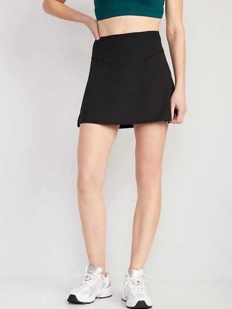 Old Navy Extra High-Waisted PowerSoft Skort Blackjack | ULN609137