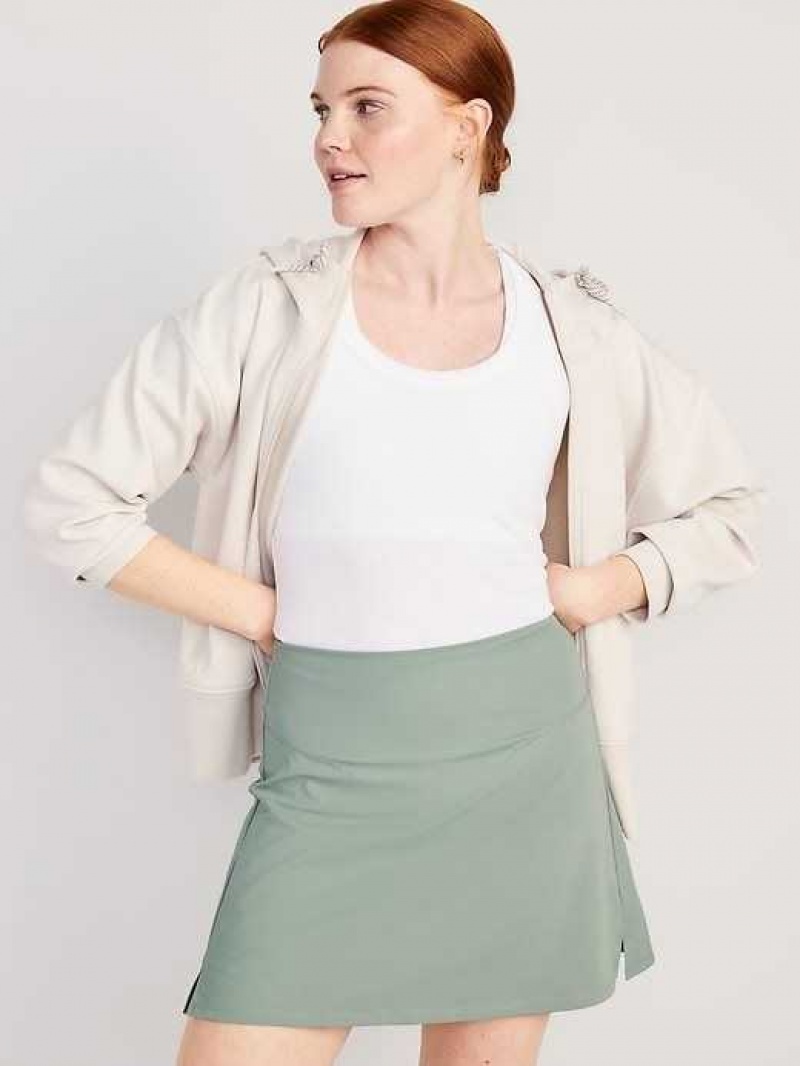 Old Navy Extra High-Waisted PowerSoft Skort Rainy Season | LDV561978