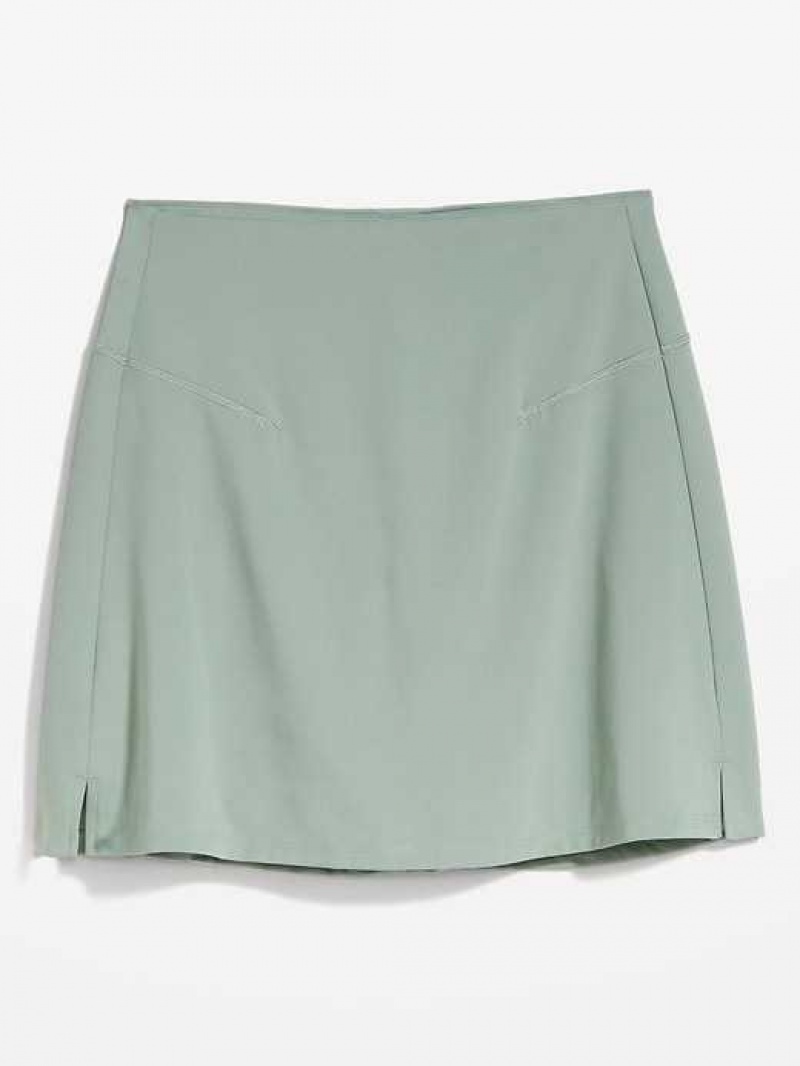 Old Navy Extra High-Waisted PowerSoft Skort Rainy Season | LDV561978