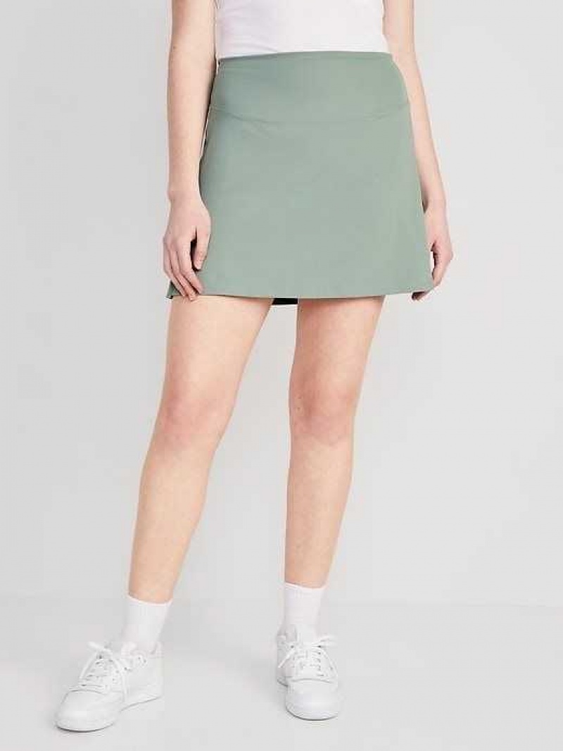 Old Navy Extra High-Waisted PowerSoft Skort Rainy Season | LDV561978