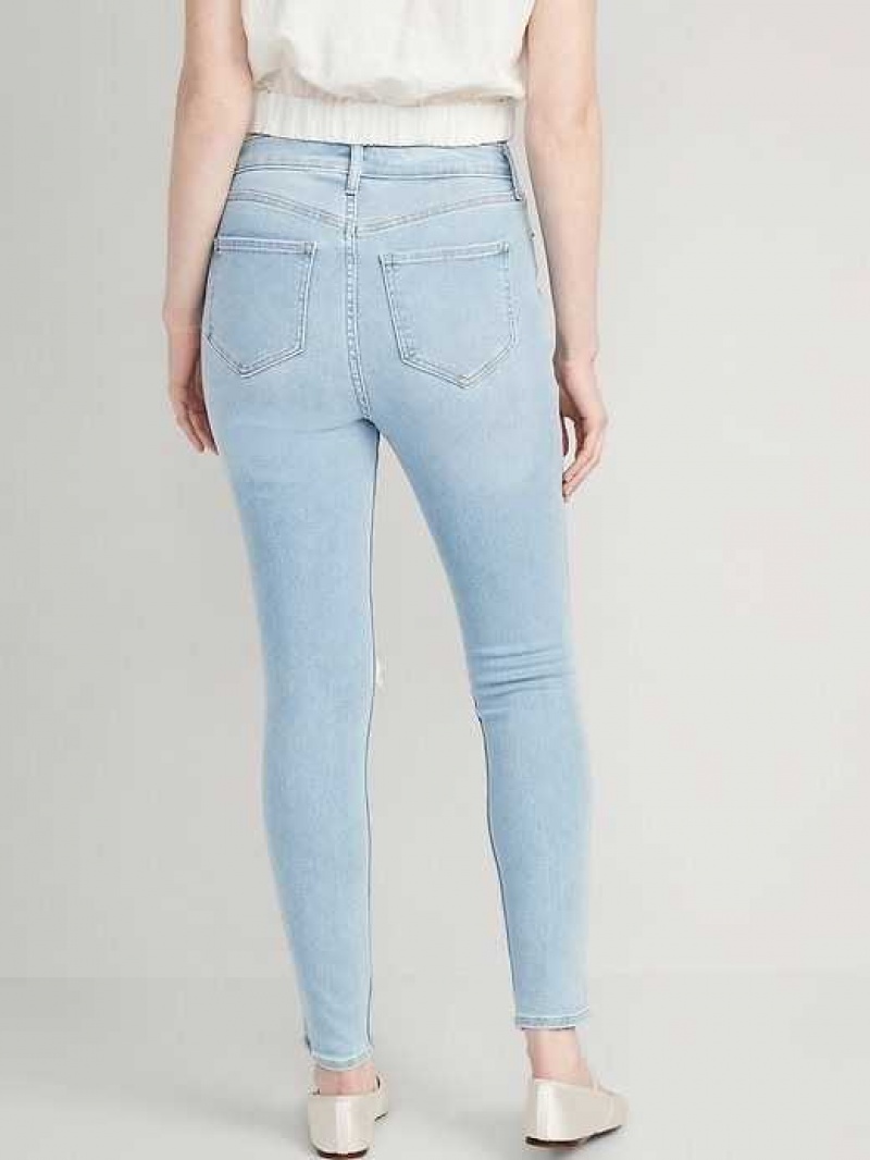 Old Navy Extra High-Waisted Rockstar 360 Stretch Super-Skinny Jeans Kimora | KMY358706