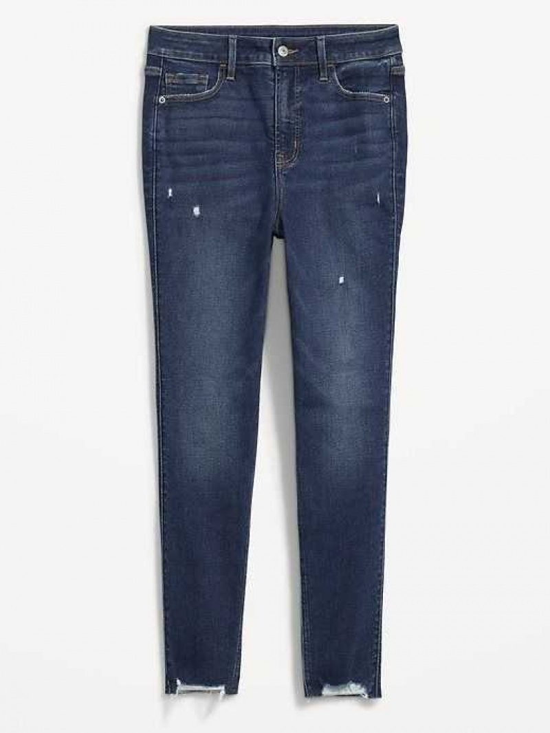 Old Navy Extra High-Waisted Rockstar 360 Stretch Super-Skinny Jeans Lia | FJB597862