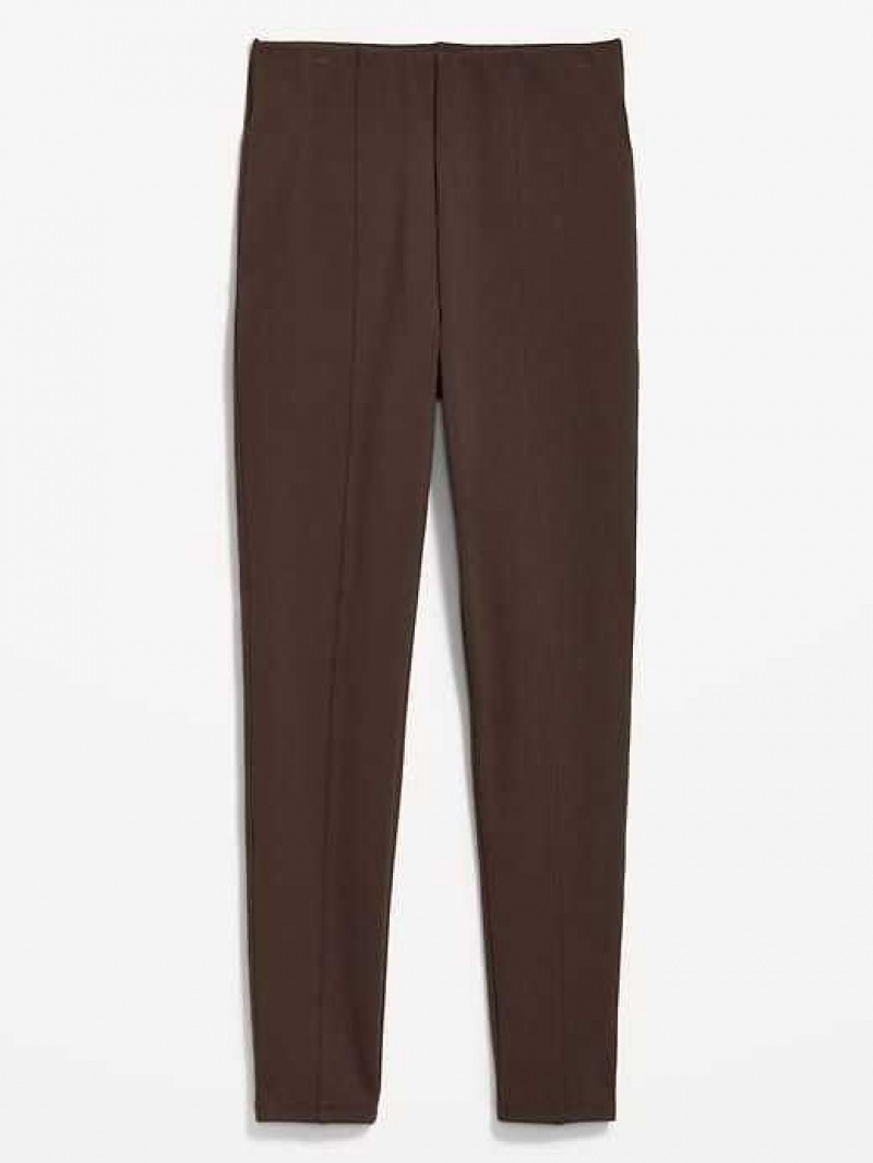 Old Navy Extra High-Waisted Stevie Skinny Ankle Pants French Roast | QXL150768