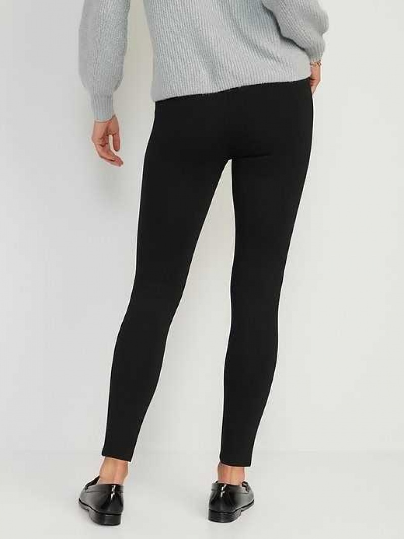 Old Navy Extra High-Waisted Stevie Skinny Ankle Pants Black | YTE953178