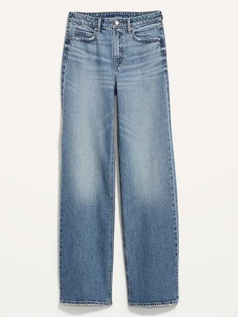 Old Navy Extra High-Waisted Wide-Leg Jeans Nikol | LJZ645138