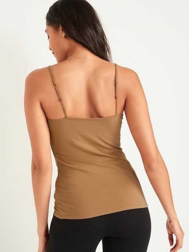 Old Navy First-Layer Fitted Cami Top Beige | PTD173482