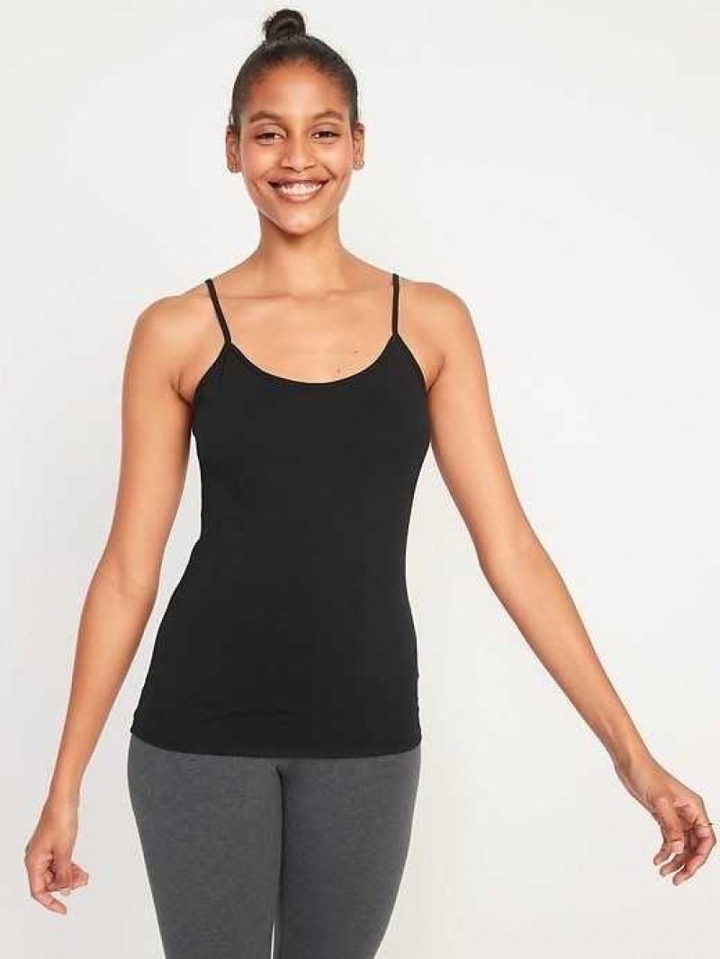 Old Navy First-Layer Fitted Cami Top Blackjack | PAT032415