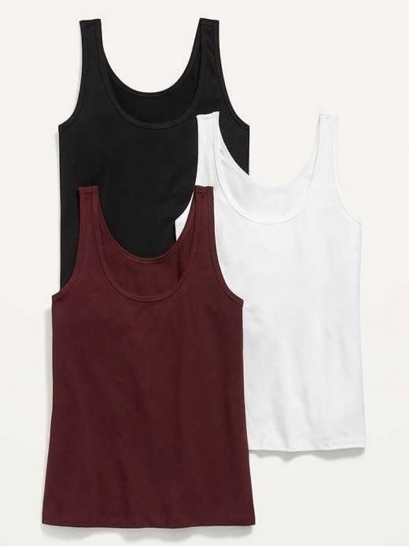 Old Navy First-Layer Tank Top 3-Pack Blank Slate | KCY690583