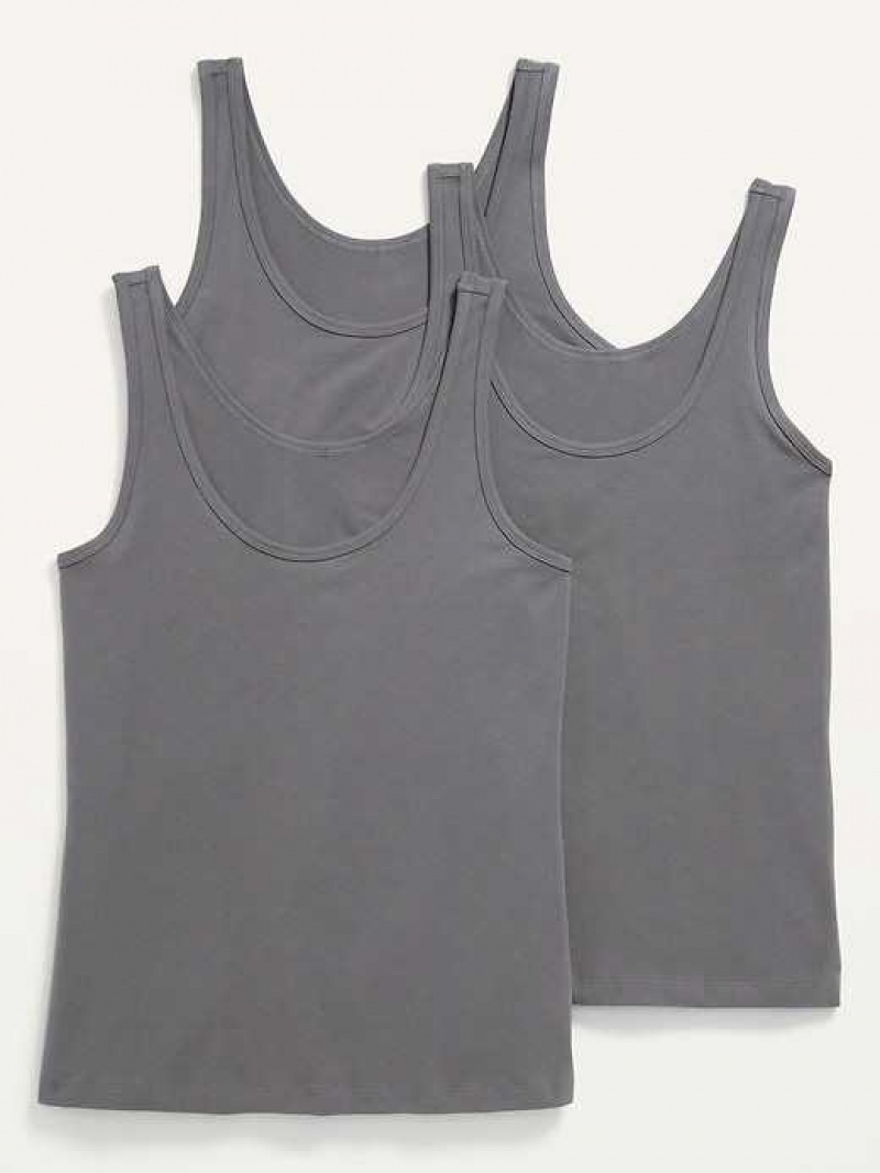 Old Navy First-Layer Tank Top 3-Pack Blank Slate | KCY690583