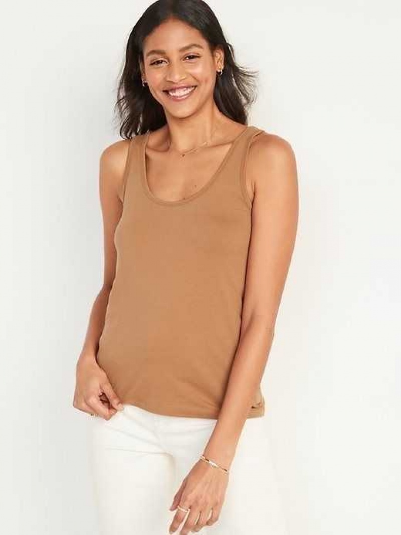 Old Navy First-Layer Tank Top Beige | LJG356012