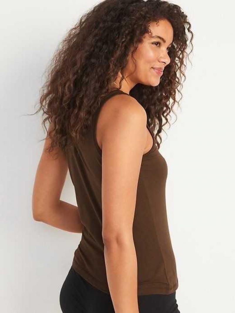 Old Navy First-Layer Tank Top Dark Walnut | NFR817053