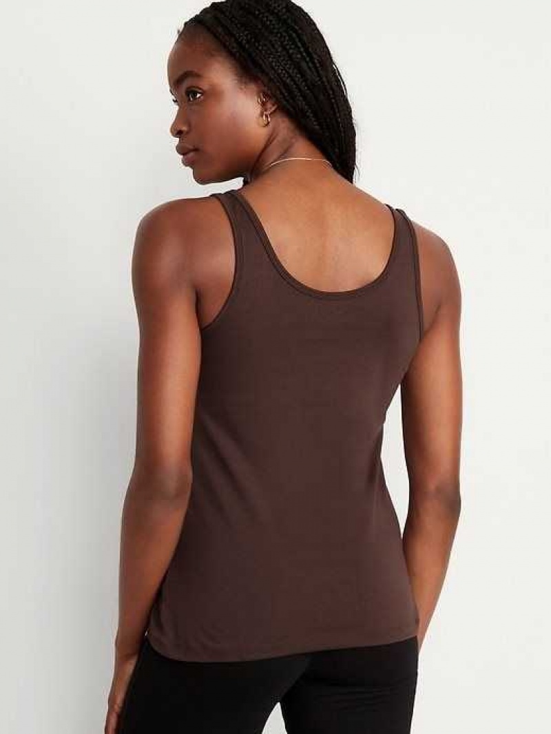 Old Navy First-Layer Tank Top French Roast | OGI672548