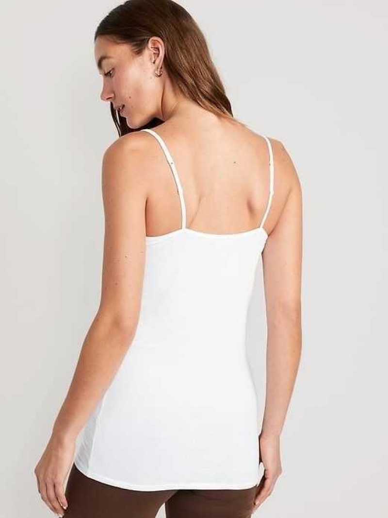 Old Navy First-Layer Tunic Cami Tops White | IUF325096