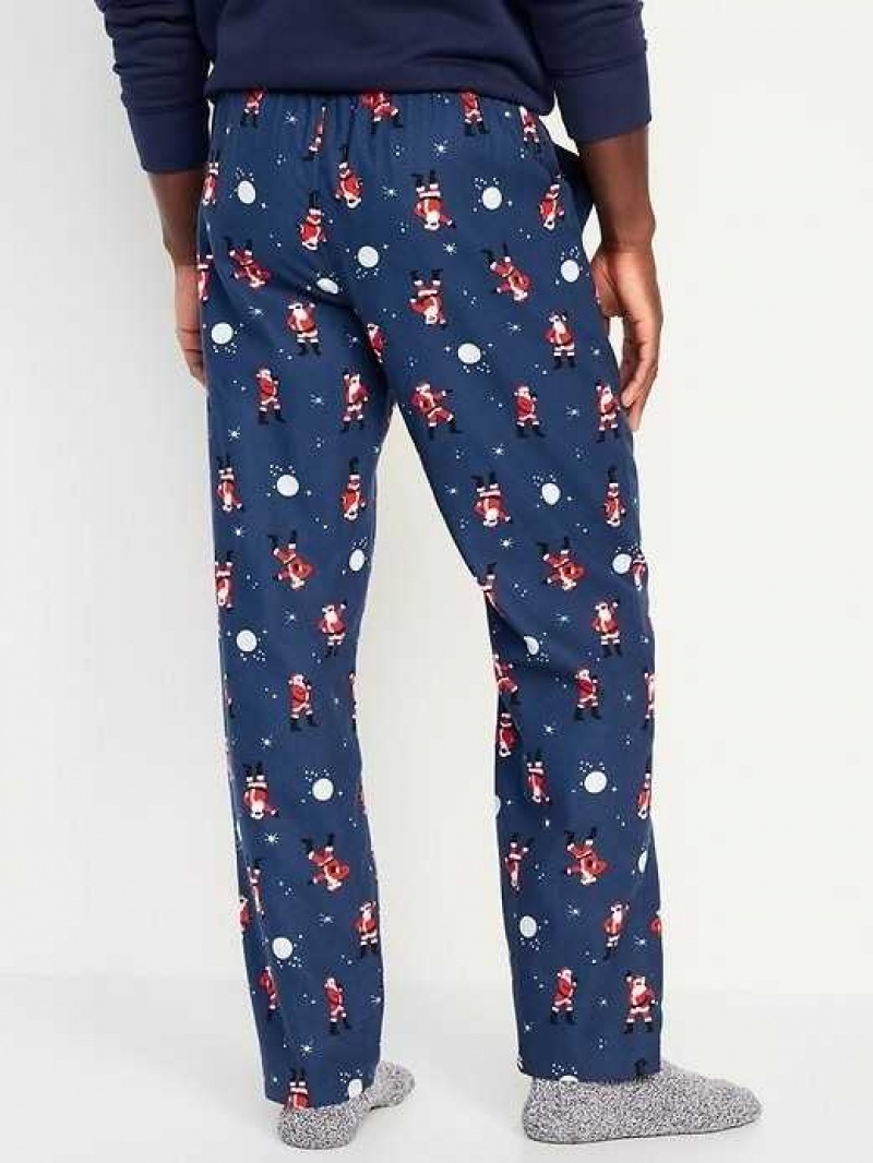 Old Navy Flannel Pajama Pants Blue | NLS743615