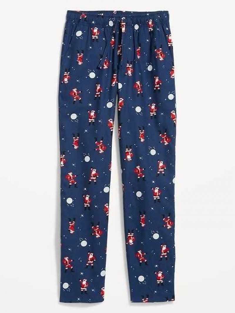 Old Navy Flannel Pajama Pants Blue | NLS743615