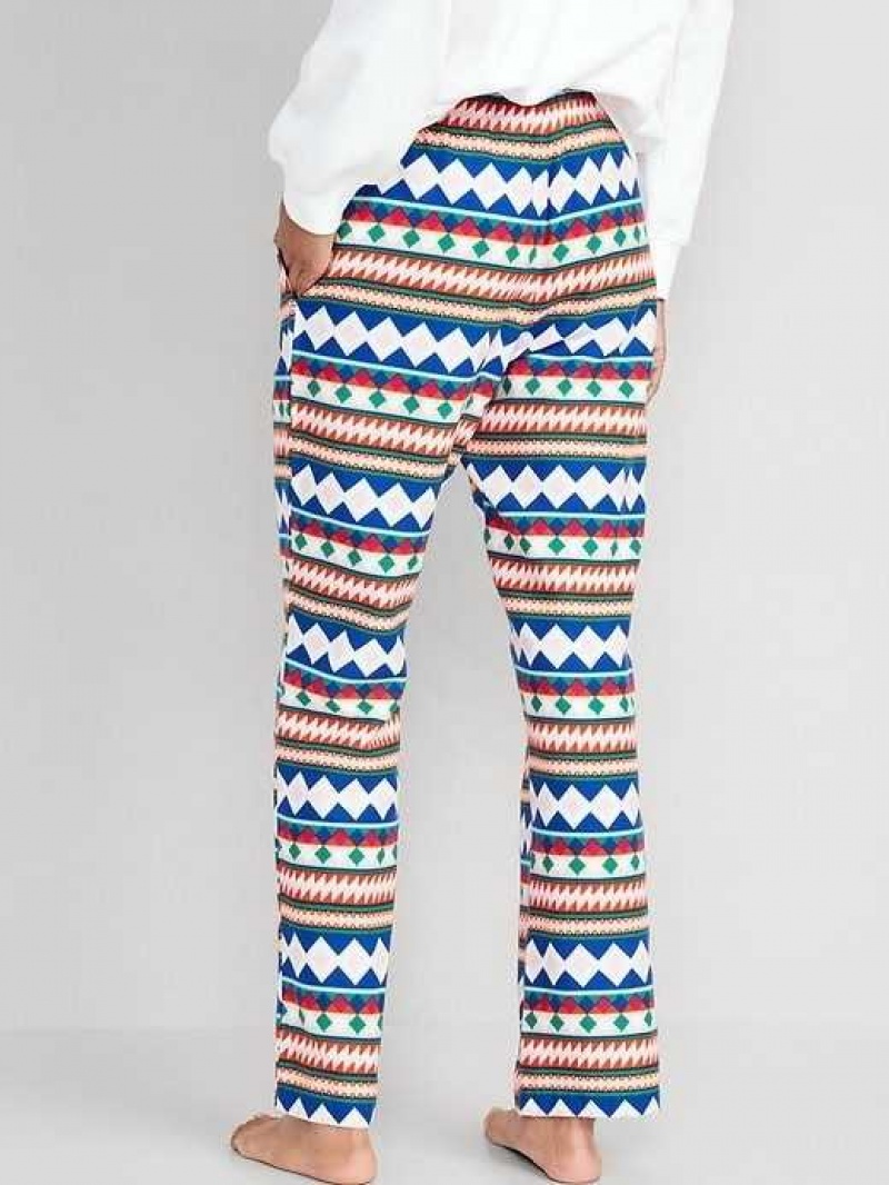 Old Navy Flannel Pajama Pants Geo Fair Isle | THQ031475