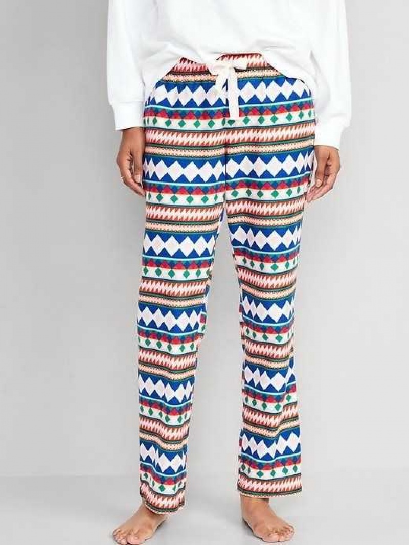 Old Navy Flannel Pajama Pants Geo Fair Isle | THQ031475