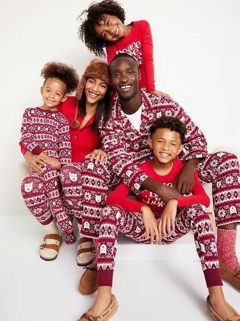 Old Navy Flannel Pajama Pants Red | PFU398710