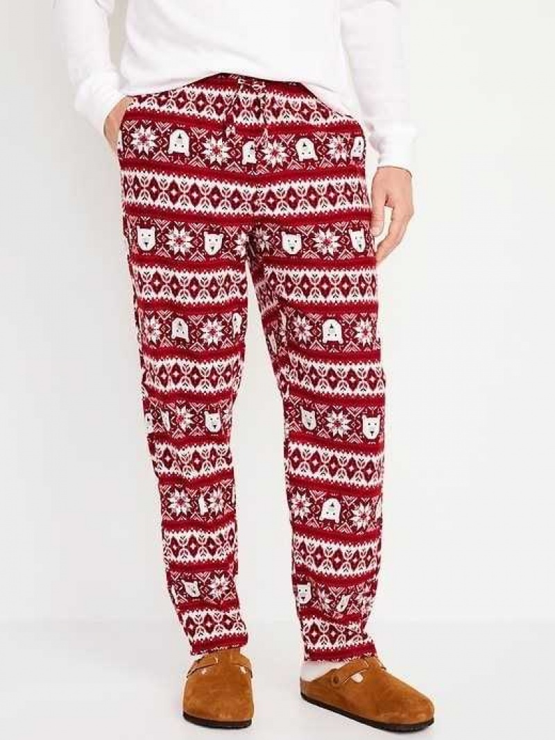 Old Navy Flannel Pajama Pants Red | PFU398710