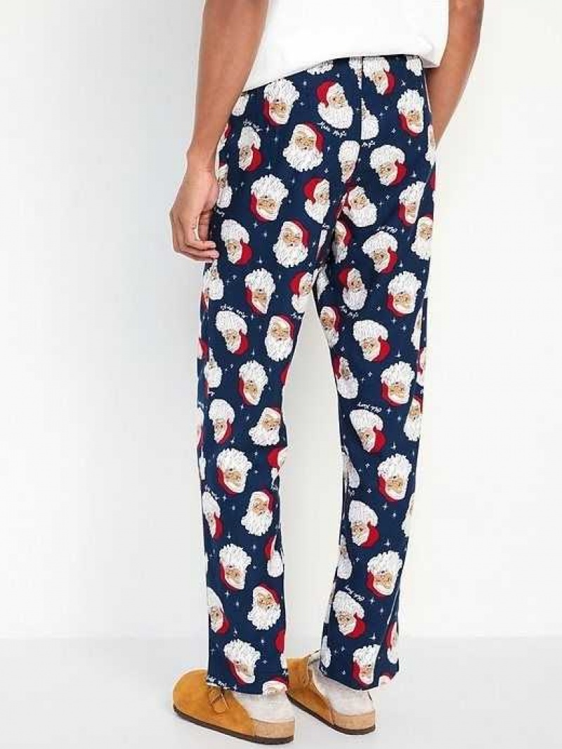 Old Navy Flannel Pajama Pants Santa Walnut | ZMA936278