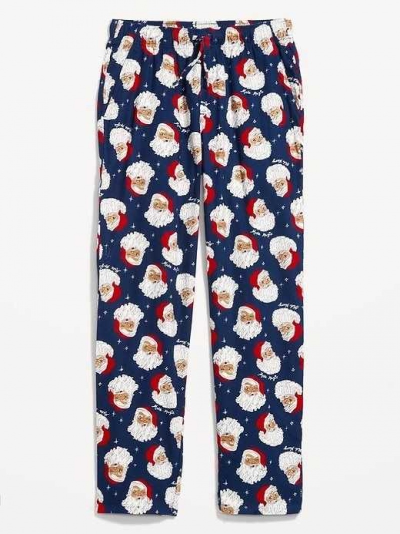 Old Navy Flannel Pajama Pants Santa Walnut | ZMA936278