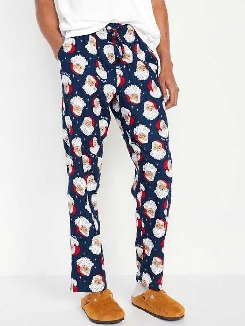 Old Navy Flannel Pajama Pants Santa Walnut | ZMA936278