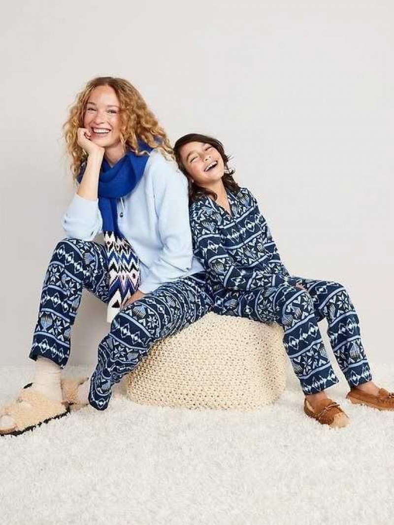 Old Navy Flannel Pajama Set Hanukkah Print | ZFI210596