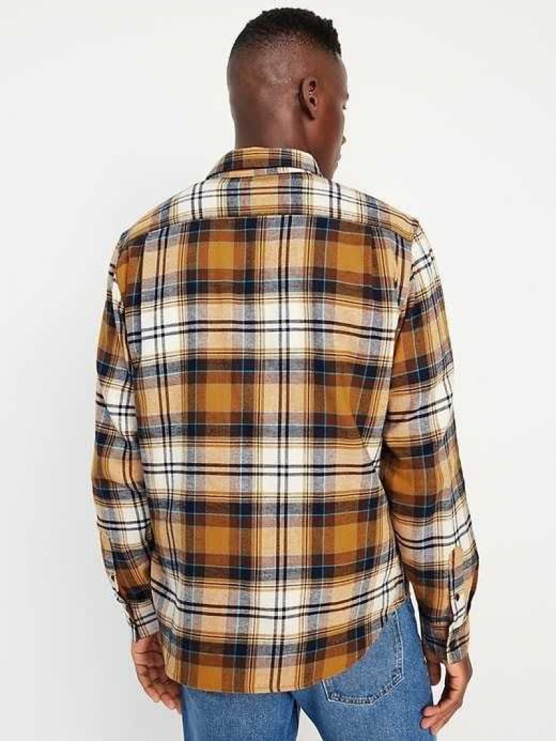 Old Navy Flannel Shirt Amber | XHG831450