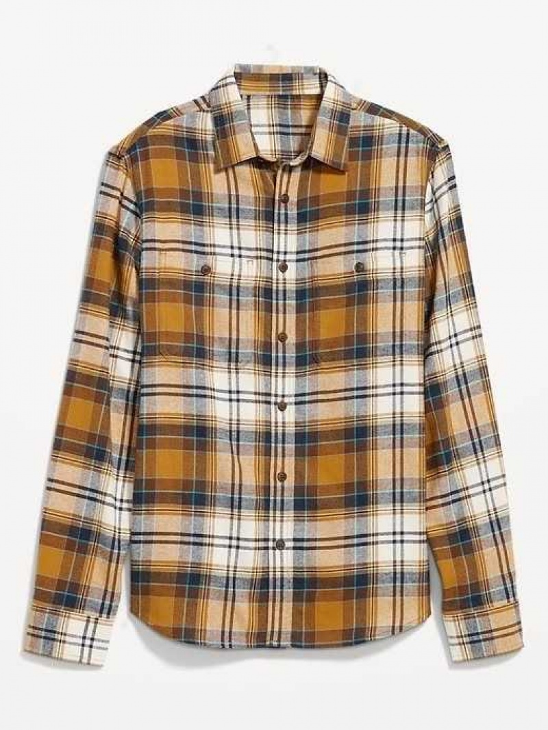 Old Navy Flannel Shirt Amber | XHG831450