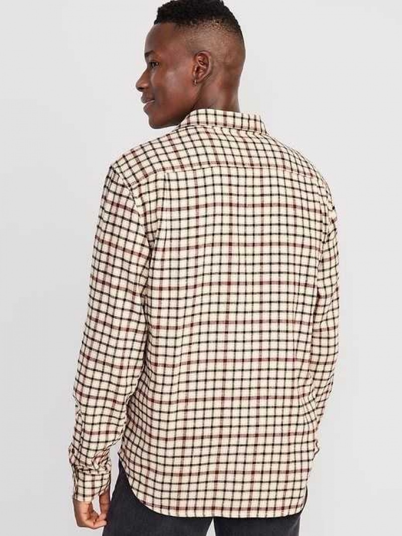 Old Navy Flannel Shirt Black / Red | WXF469172