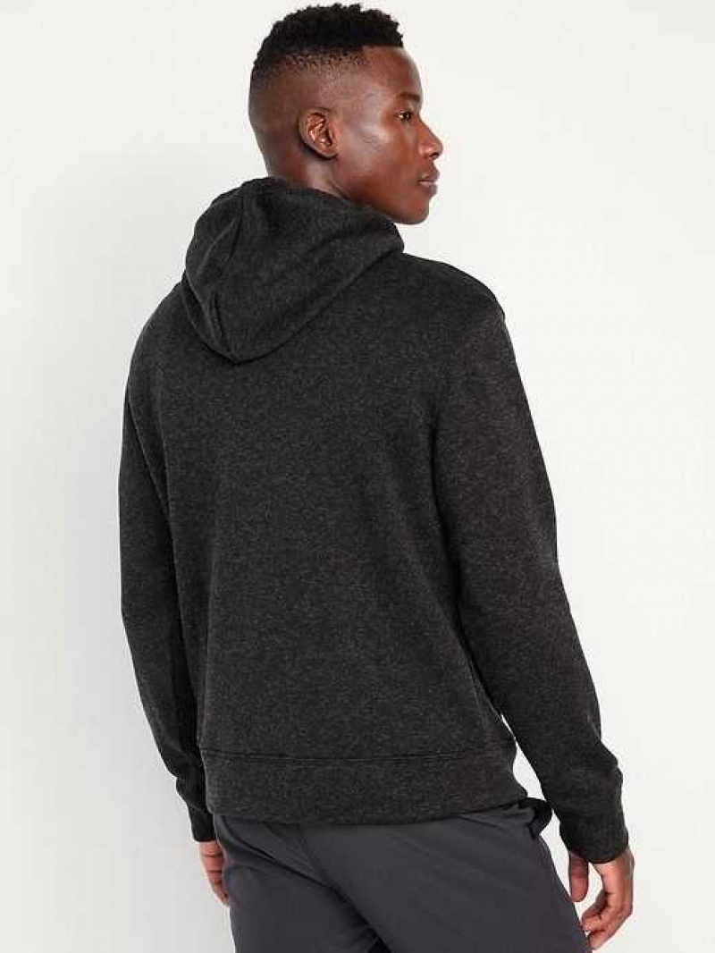 Old Navy Fleece-Knit Pullover Hoodie Black | ZCT170384