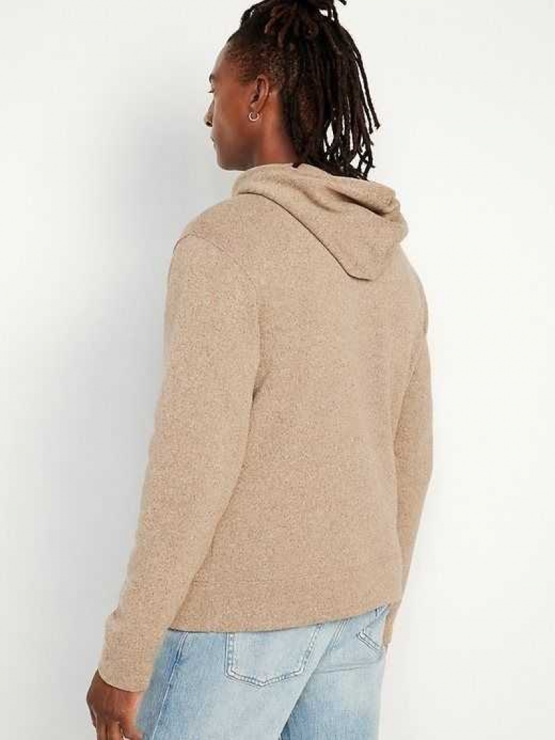 Old Navy Fleece-Knit Pullover Hoodie Brown | BDK196784