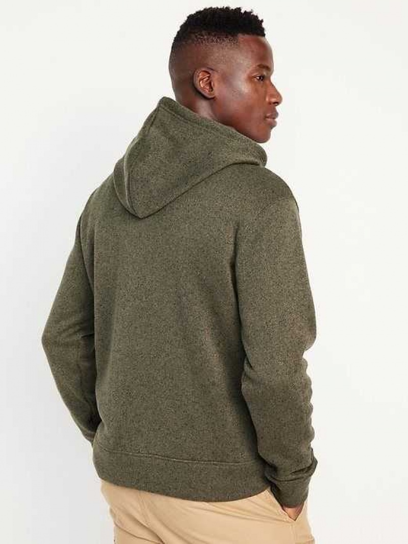 Old Navy Fleece-Knit Pullover Hoodie Green | PBM054621