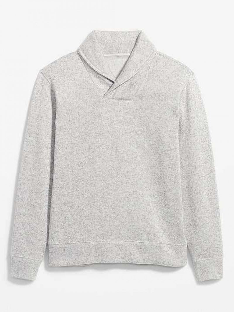 Old Navy Fleece-Knit Sweater Beige | HJE394086