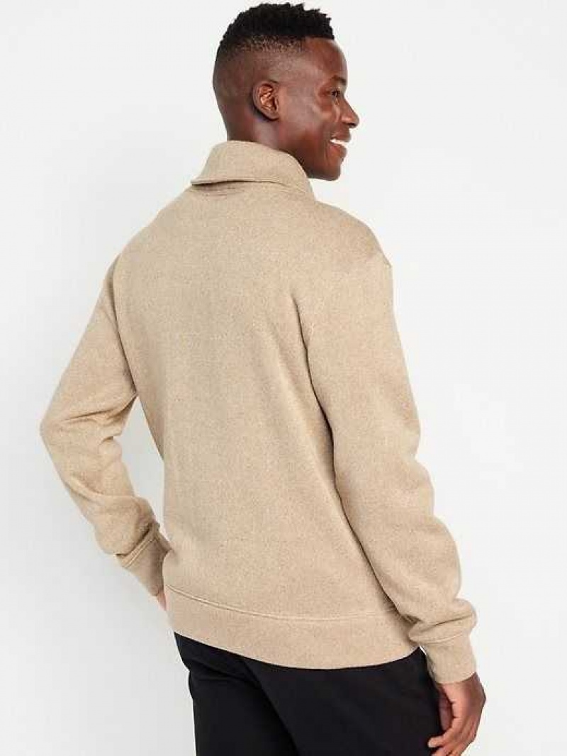 Old Navy Fleece-Knit Sweater Brown | HFP156723