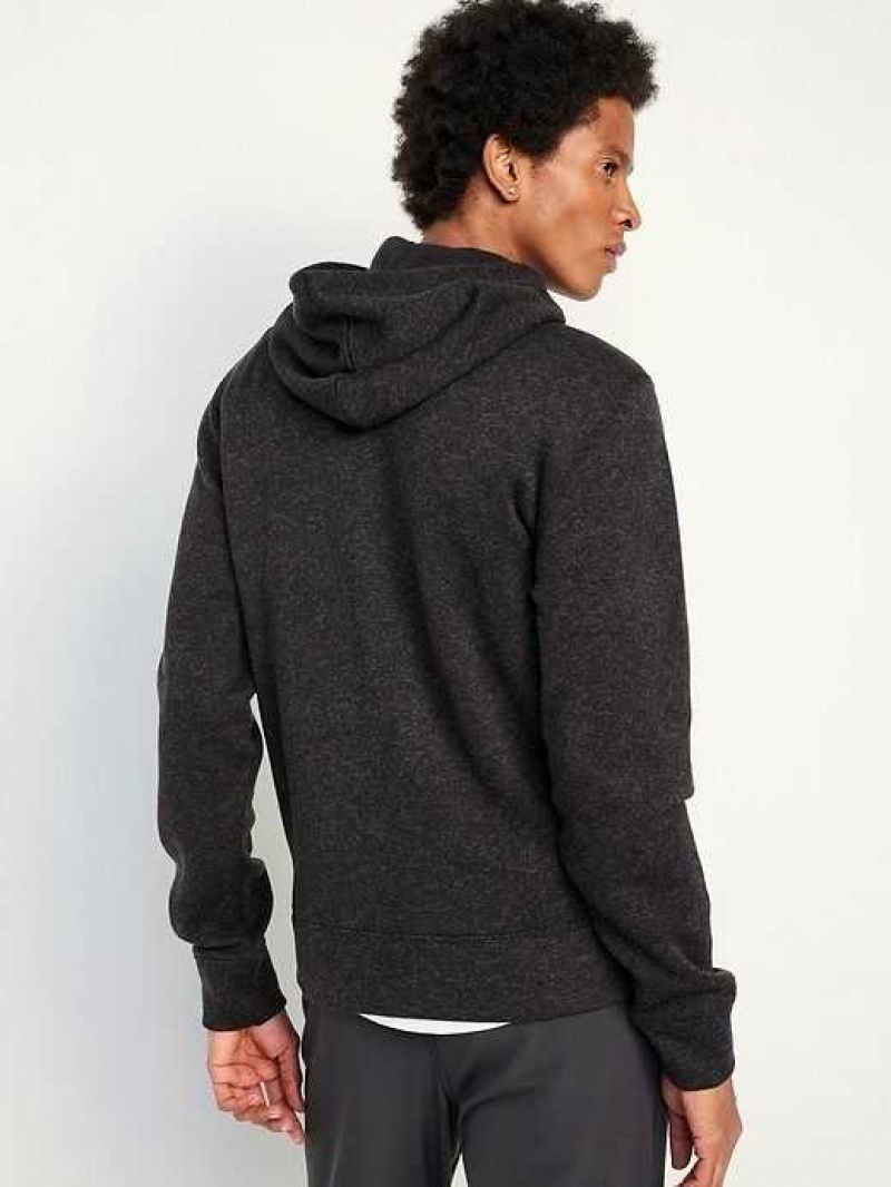 Old Navy Fleece-Knit Zip Hoodie Black | TUF893672