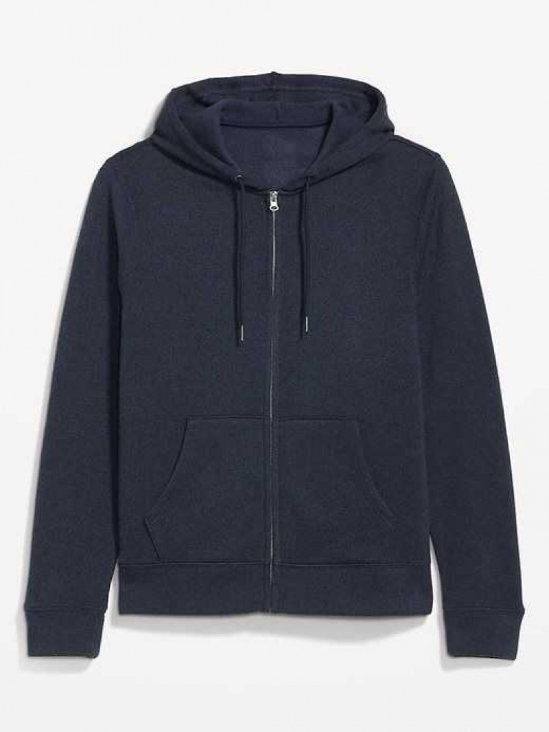 Old Navy Fleece-Knit Zip Hoodie Dark Blue | GFC654289