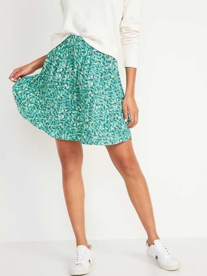 Old Navy Floral-Print A-Line Mini Skirt Ditsy Cool | ZRJ493178